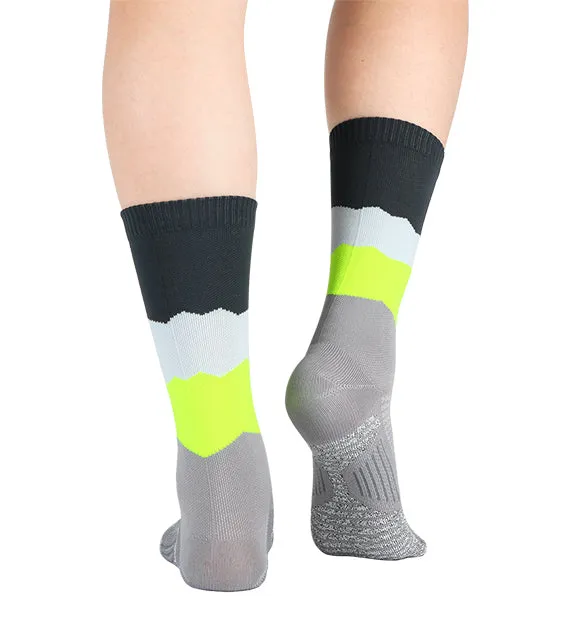 Grip Performance Compression Crew Socks - Solids