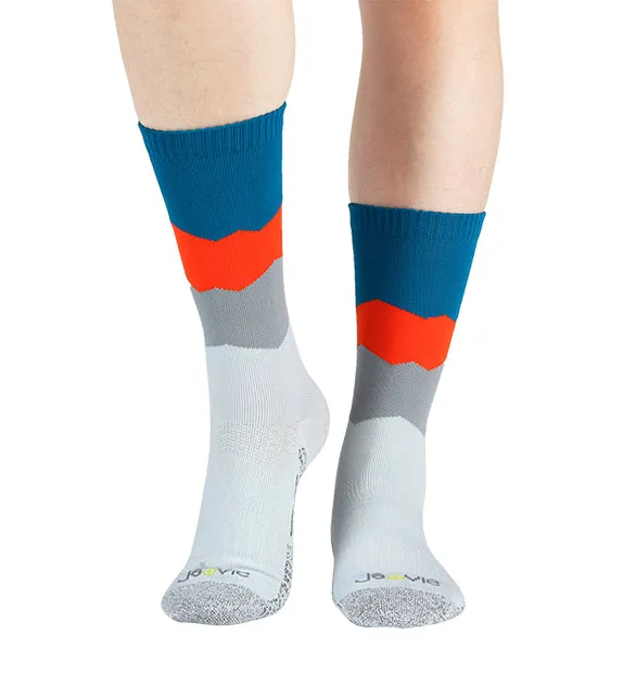 Grip Performance Compression Crew Socks - Solids