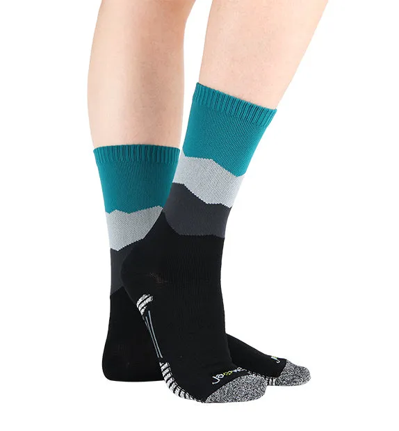 Grip Performance Compression Crew Socks - Solids