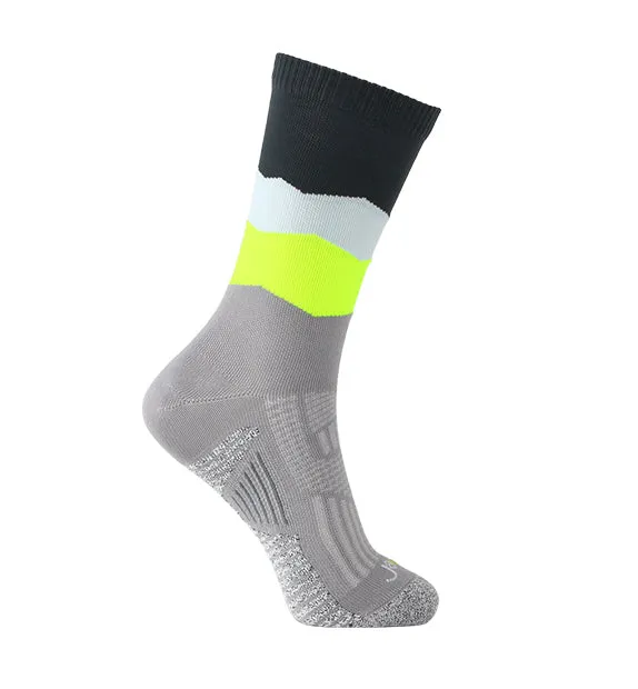 Grip Performance Compression Crew Socks - Solids