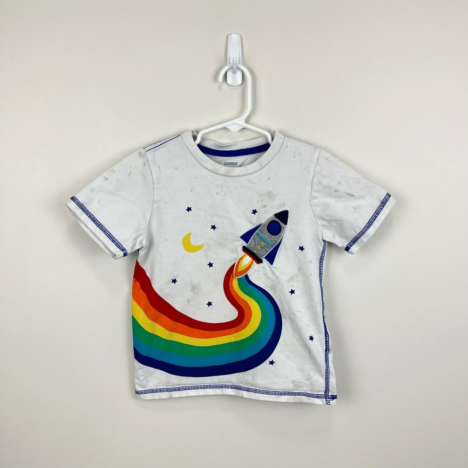 Gymboree Rainbow Rocket Tee 4T