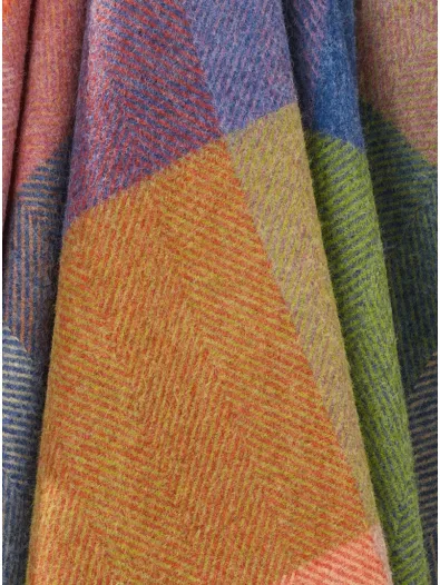 Harland Sunset Blanket Pure Wool