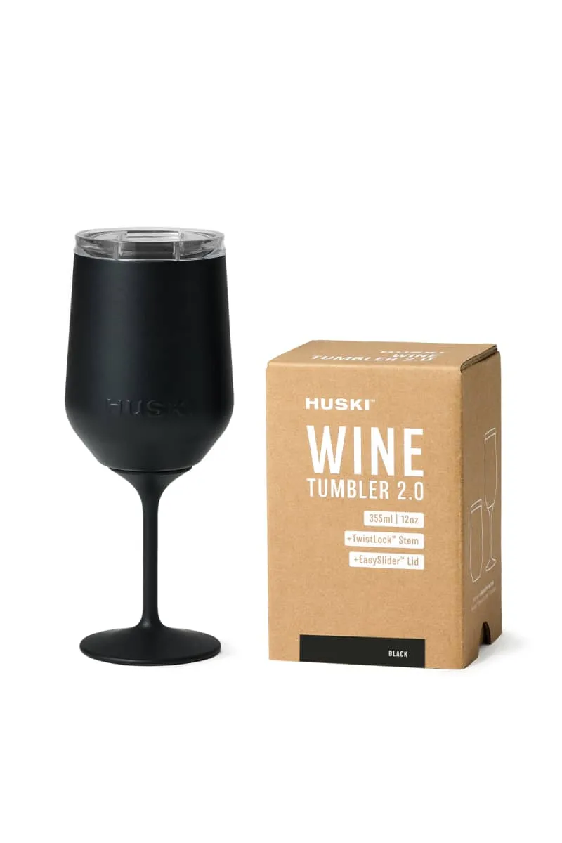 Huski - Wine Tumbler 2.0 - Black