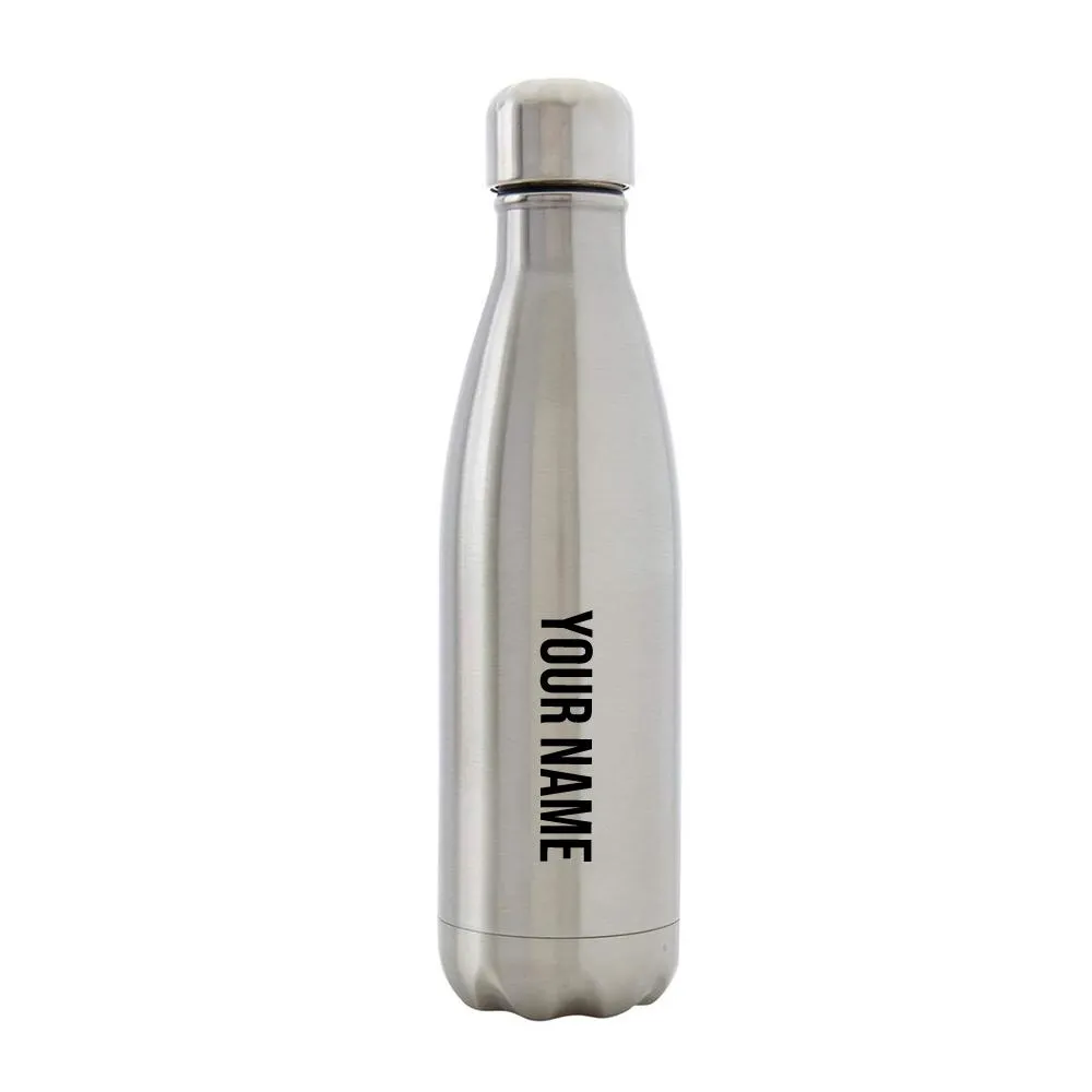 IS.E.FITNESS Silver Metal Bottle - Wholesale