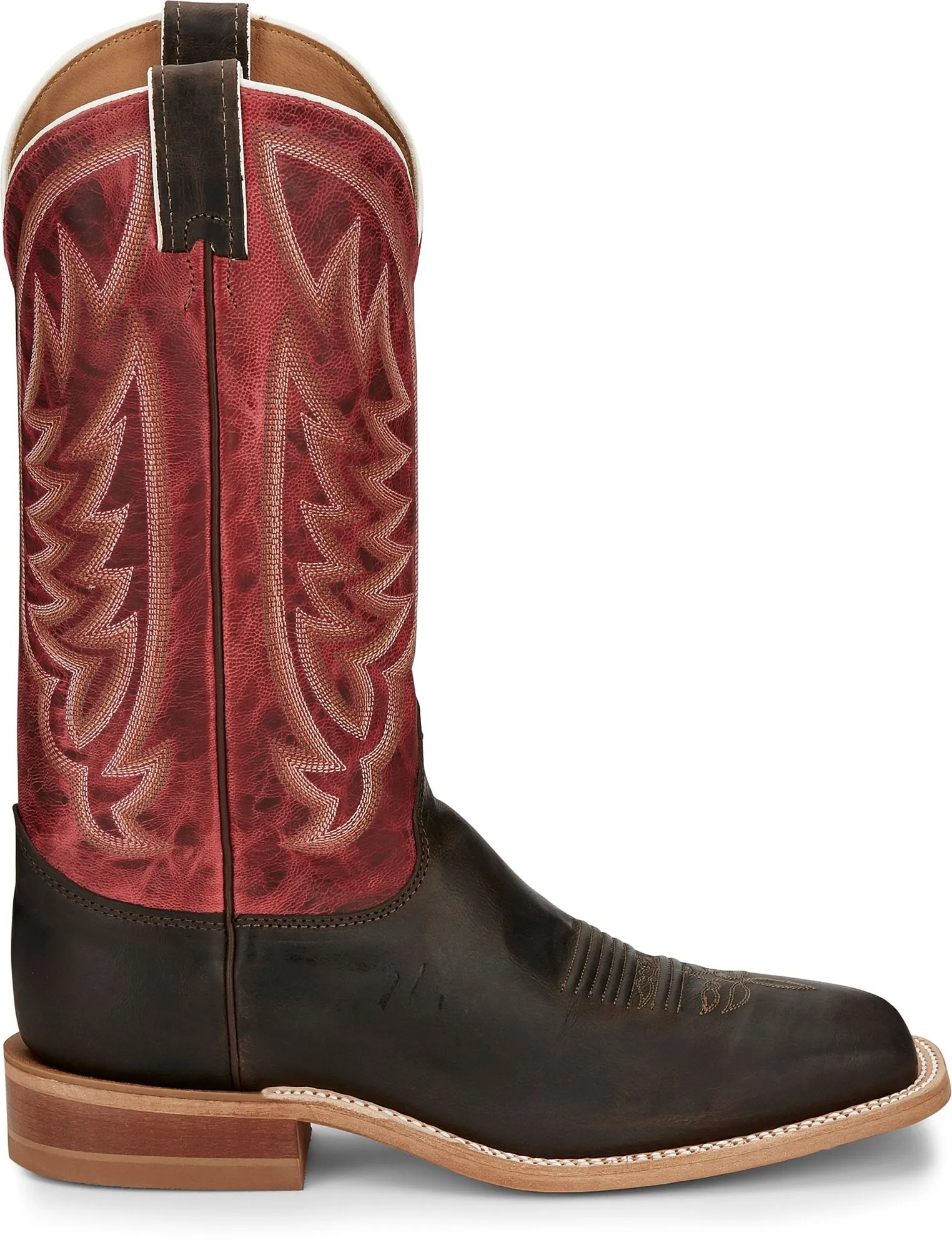 Justin® Men's Andrews Square Toe Cowboy Boots