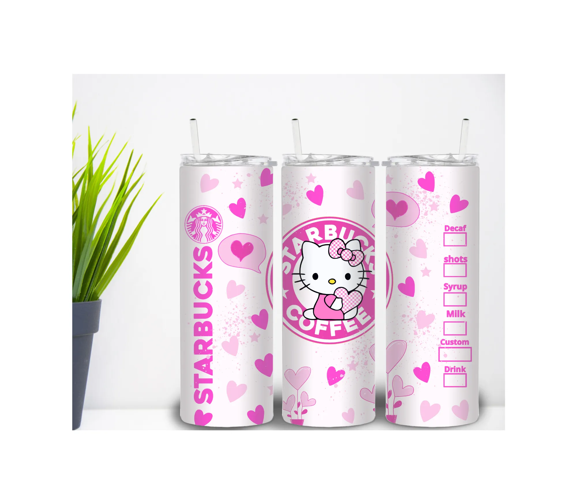 Kitty Coffee 20 oz Tumbler