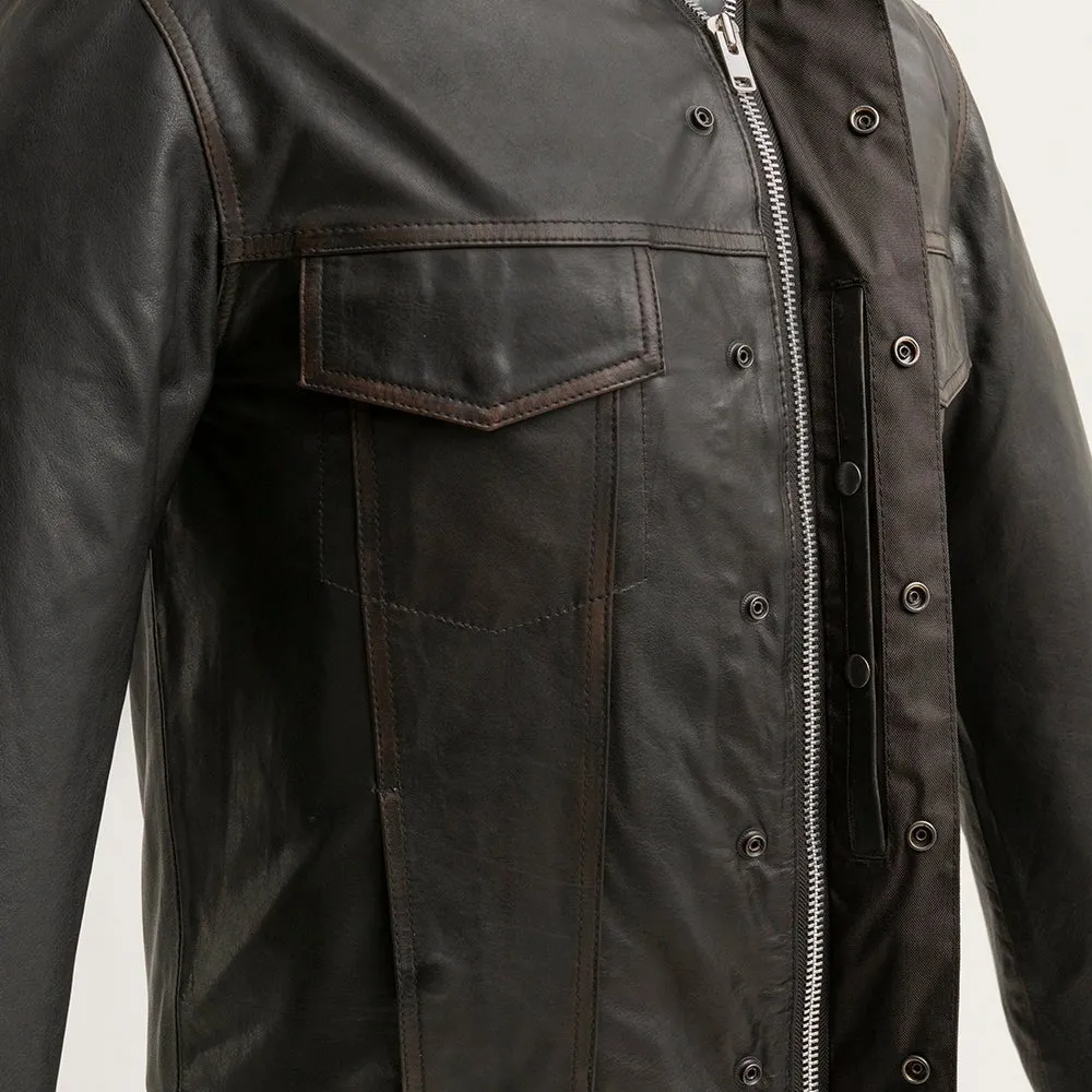 Maduro - Men's Motorcycle Leather Shirt