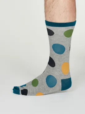 Newton Socks - Mid Grey Marle