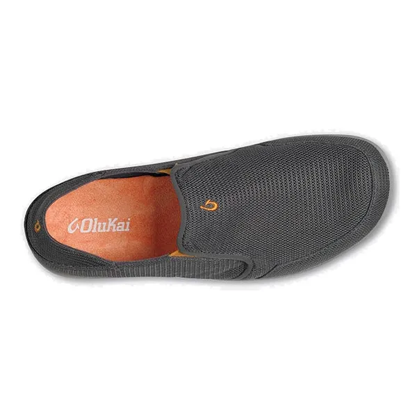 OluKai Nohea Mesh Slip-On - Dark Shadow