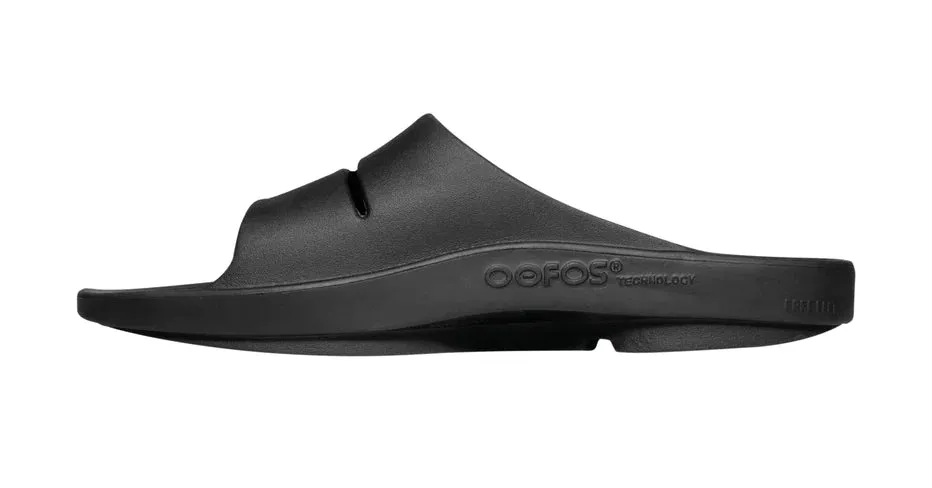 OOFOS Ooahh Recovery Slide Black