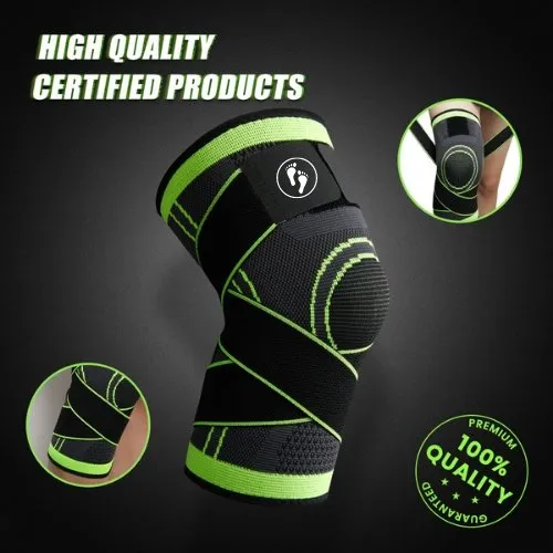 Ortho Knee Sleeve with Knee Wrap