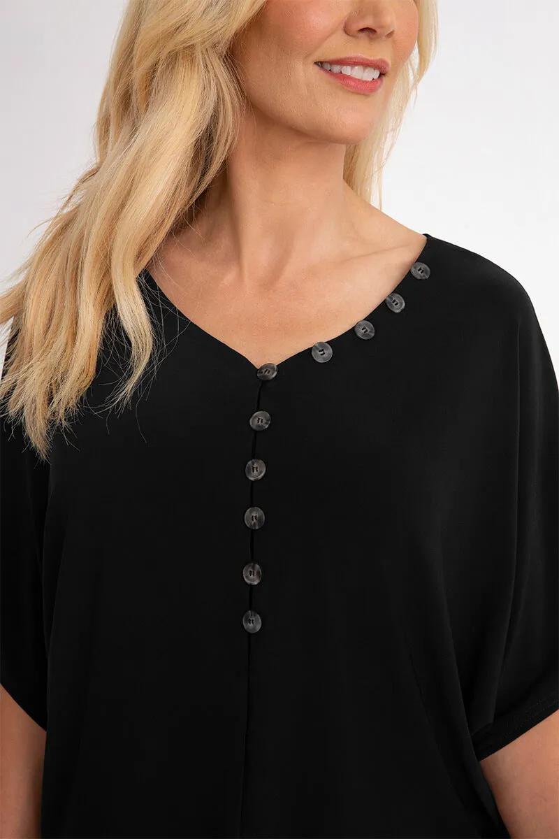 Quest Boxy Top | Black