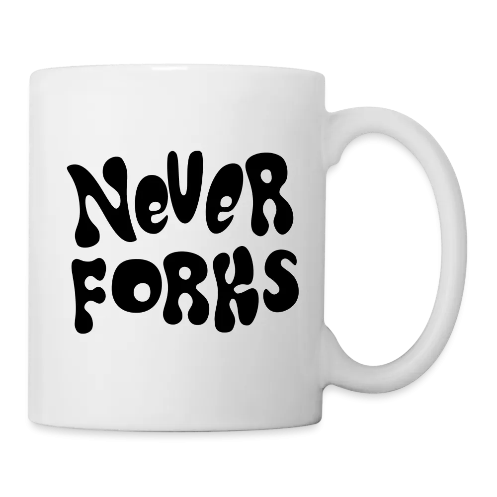 Spoon Never Forks Mug