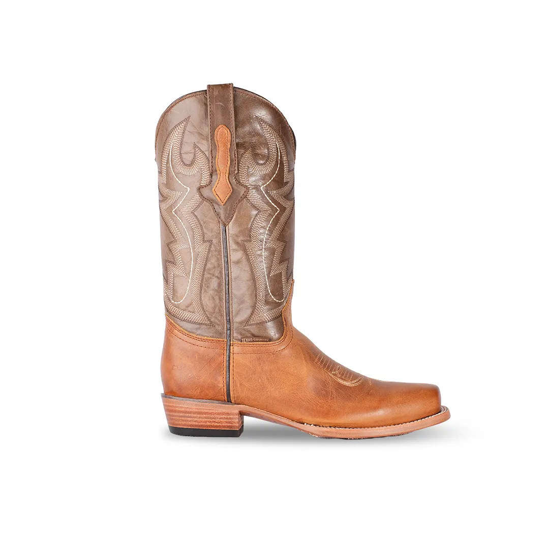 Texas Country Western Boot Fresno Tan NS E906