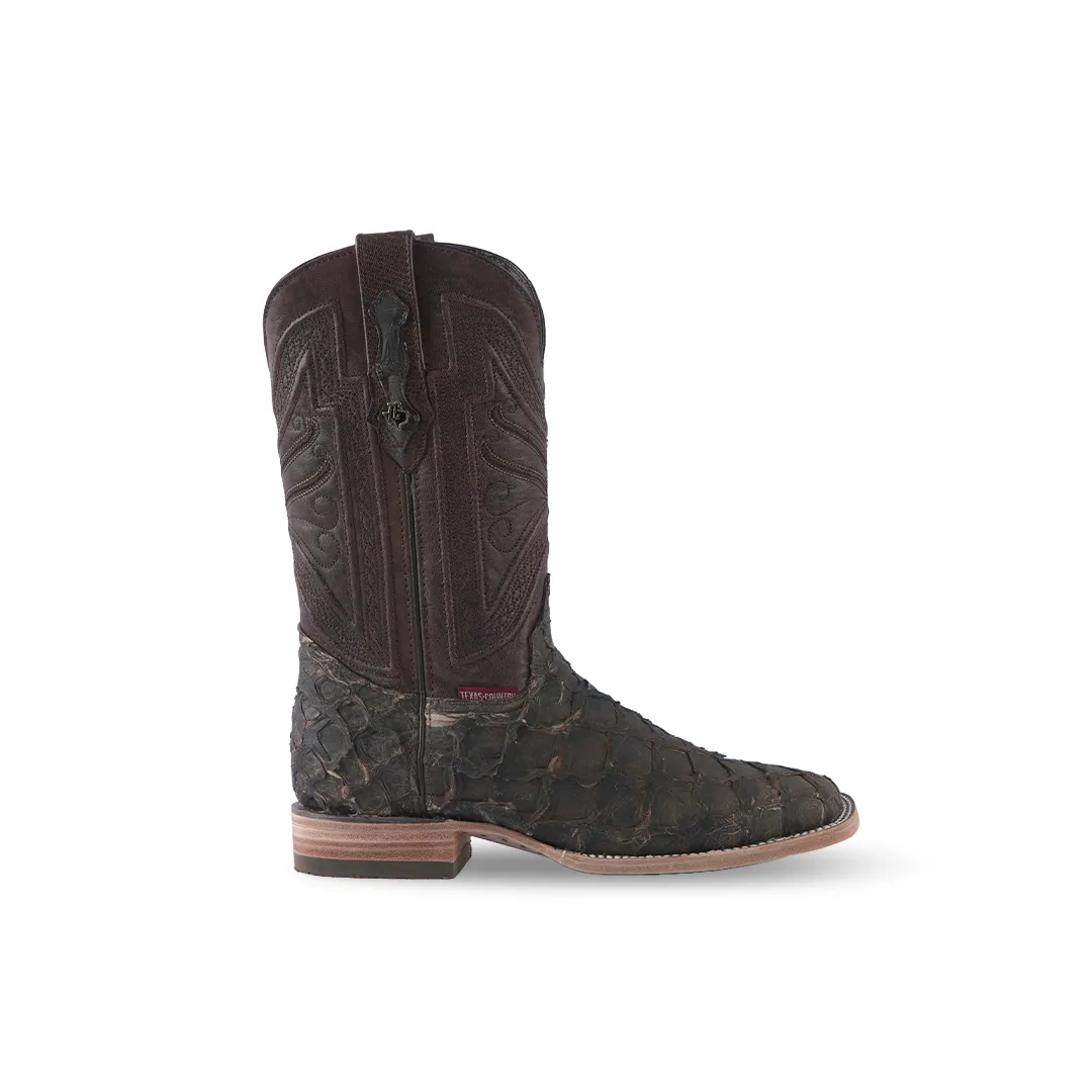 Texas Country Western Boot Pez Cafe Cincelado PZ60