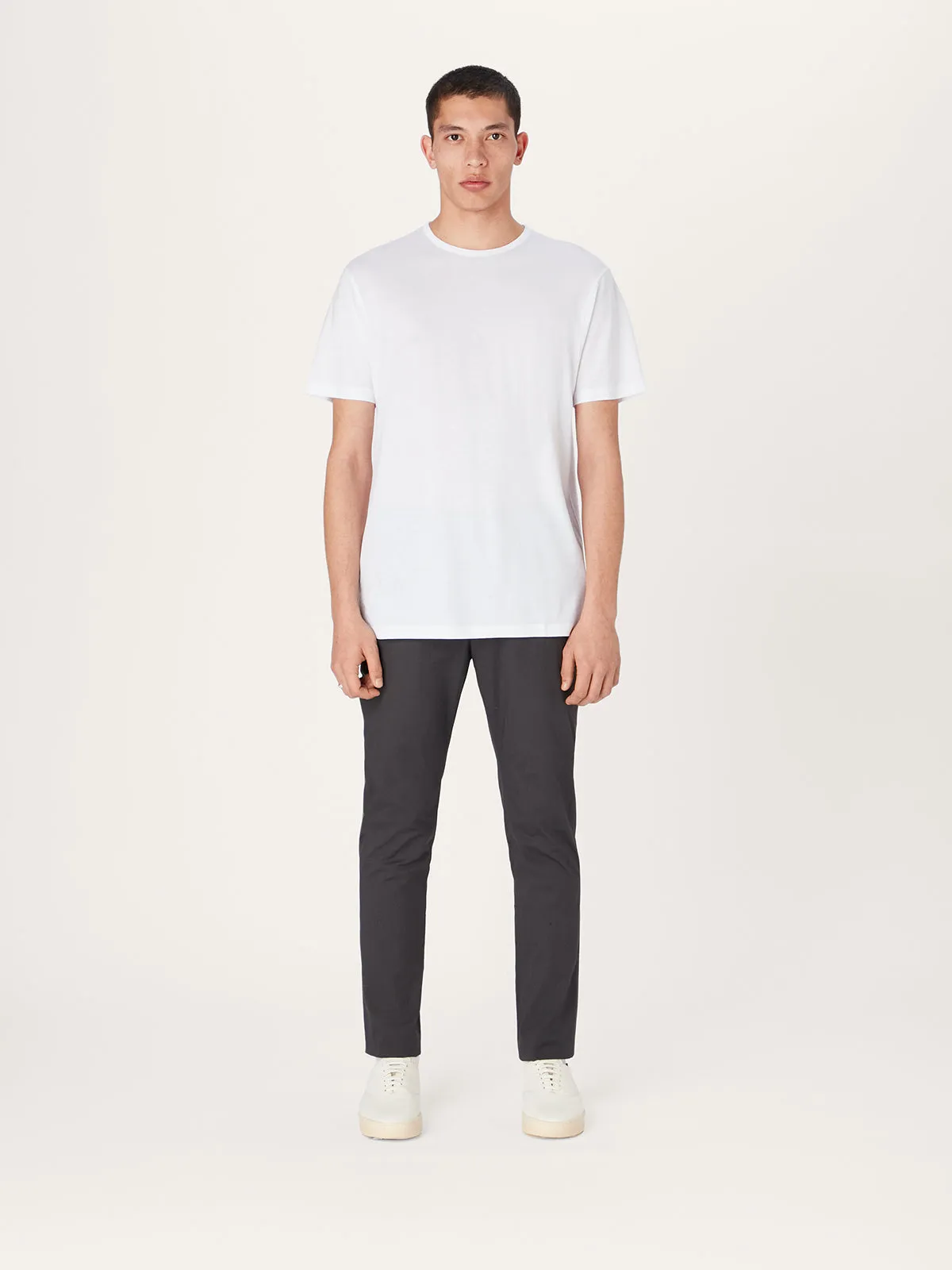 The 24 Trouser || Slate-Grey | Stretch Cotton