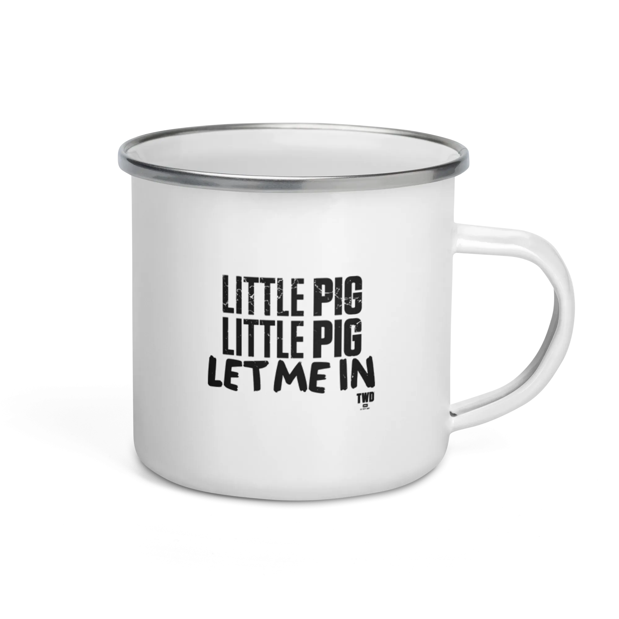 The Walking Dead Negan Little Pig Enamel Mug