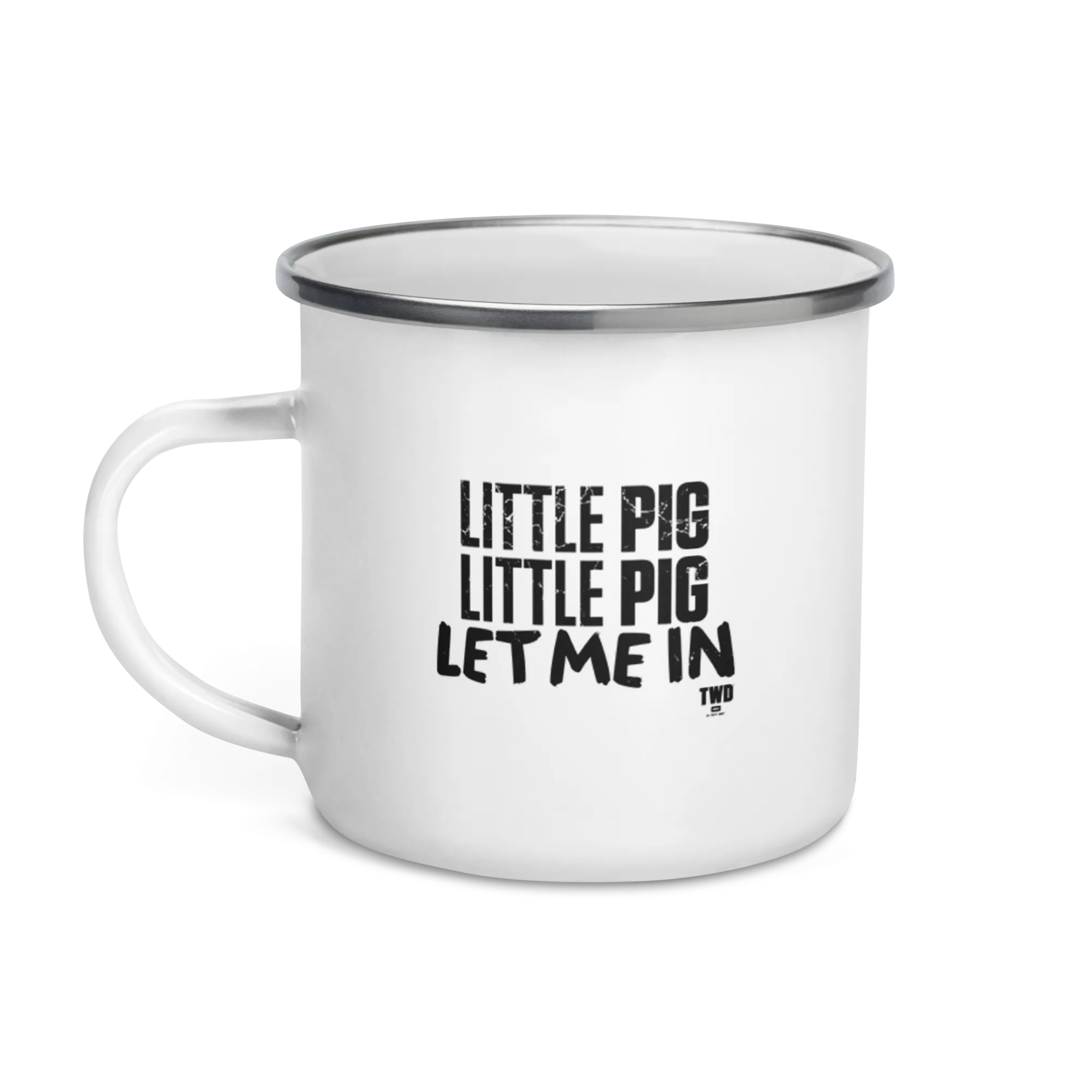 The Walking Dead Negan Little Pig Enamel Mug