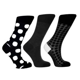 Timeless & Vibrant Women's Dress Socks Gift Pack - Organic Cotton - Milano