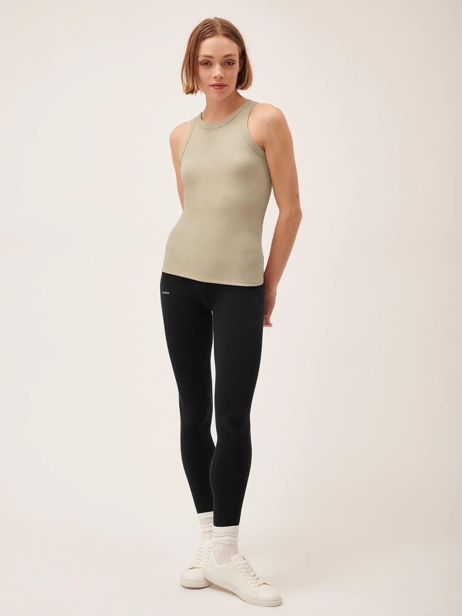 Women's 365 Lightweight Rib Tank Top—maitake beige