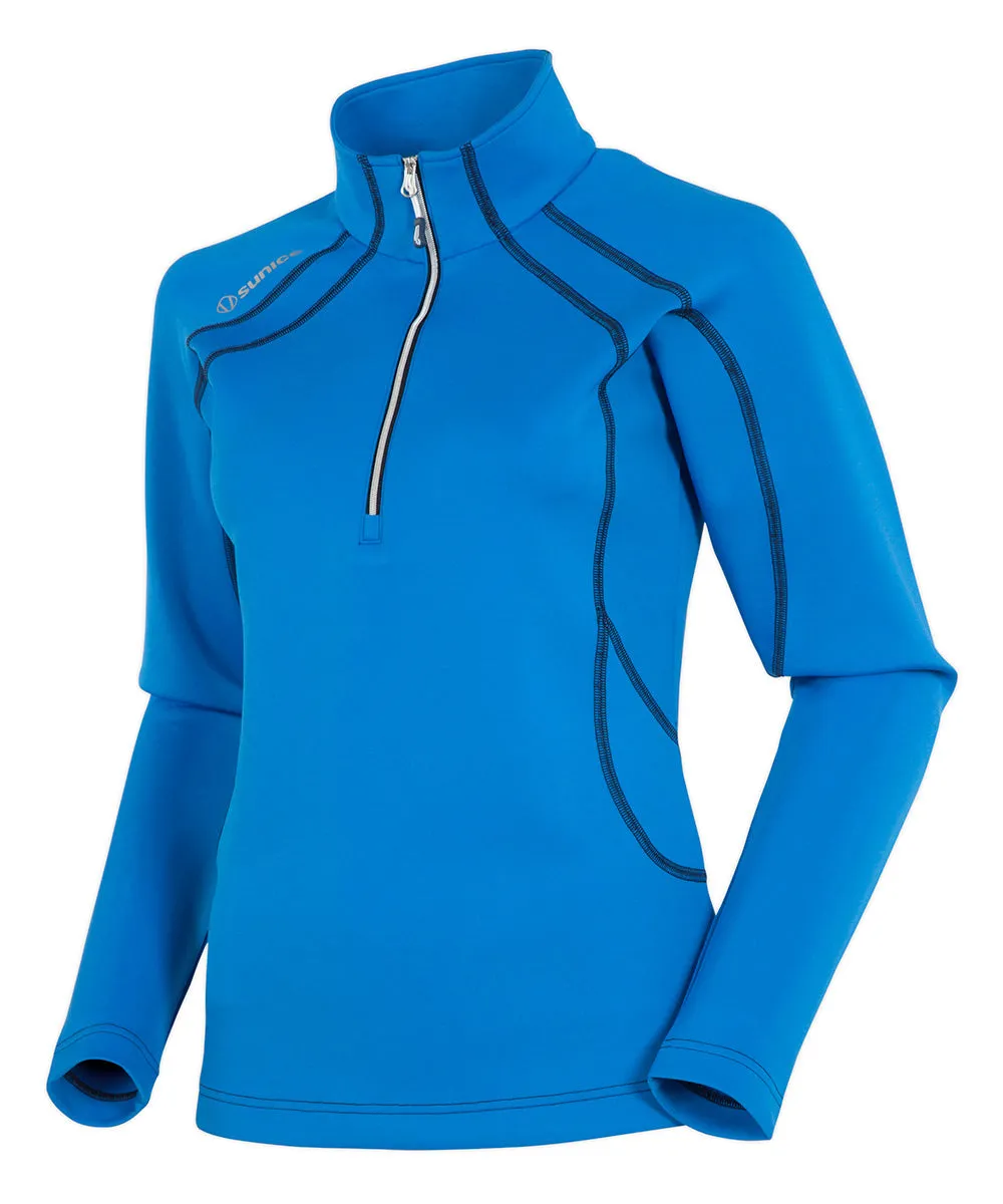 Women's Megan SuperliteFX Stretch Thermal Quarter-Zip Pullover