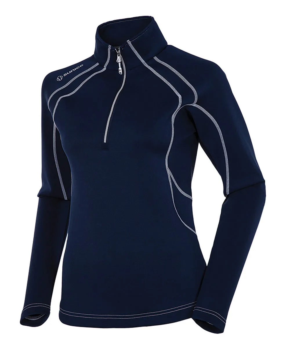 Women's Megan SuperliteFX Stretch Thermal Quarter-Zip Pullover